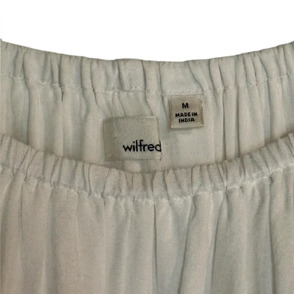 Aritzia Wilfred | Emmie Dress | Oak/White | M - Picture 5 of 10